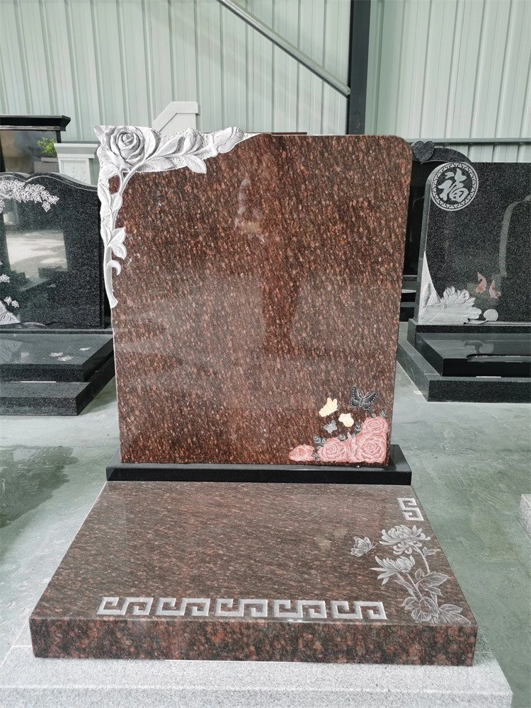 RED GRANITE TOMBSTONE RED GRANITE TOMBSTONE