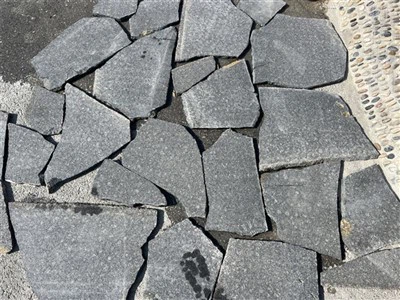 Siyah Arduvaz Çılgın Döşeme
